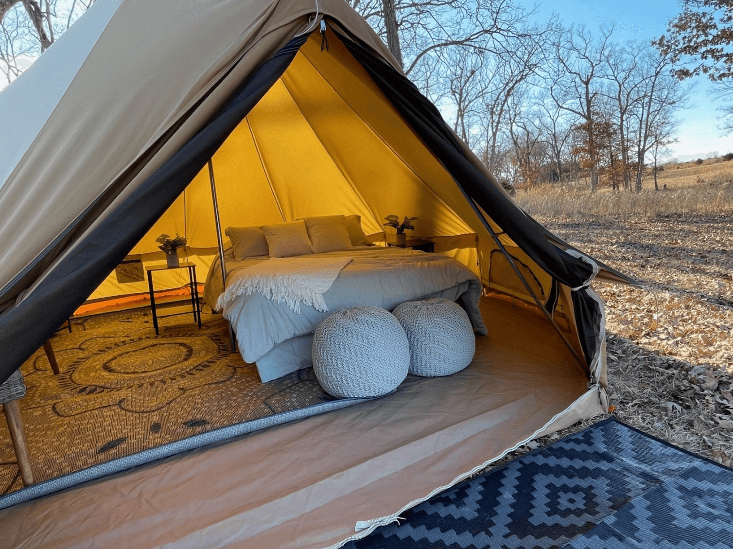Symmetry Music Festival 2026 | Oct 2-3, 2026 | VIP+ Glamping Tent Setup